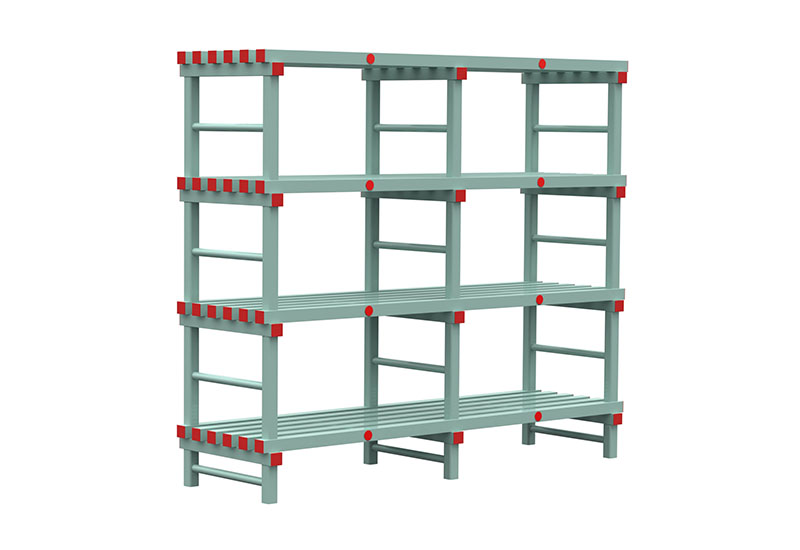 Kunststof magazijnstelling