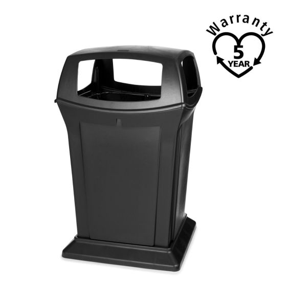 Rubbermaid Container 4 Openingen 170,3 L - Kleur naar Keuze - warranty