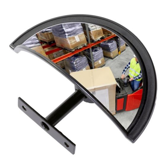 Heftruckspiegel Acryl 180° 220x110x70 mm